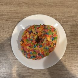 Fruity Pebbles Donut
