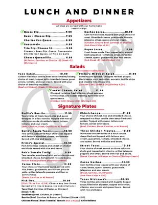 Menu photo 5 Primo's Modern Mexican Omaha, NE Menu photo 5 Primo's Modern Mexican Omaha, NE