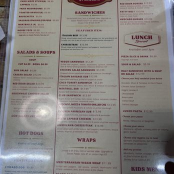 The Red Door Kitchen - Menu - Sandwiches Near Me - Georgetown, Texas The Red Door Kitchen - Menu - Sandwiches Near Me - Georgetown, Texas