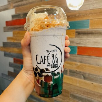 Cafe 86 - Upside down halo halo - Desserts Near Me - Union City, California