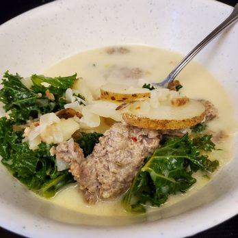 Olive Garden Italian Restaurant - Delicious Zuppa Toscana soup - Italian Near Me - Spokane, Washington