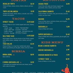 Las carretas Mexican & salvadorian food