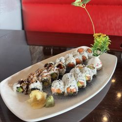 Nakama Japanese Steakhouse & Sushi - Lunch special - 3 rolls for $15.95