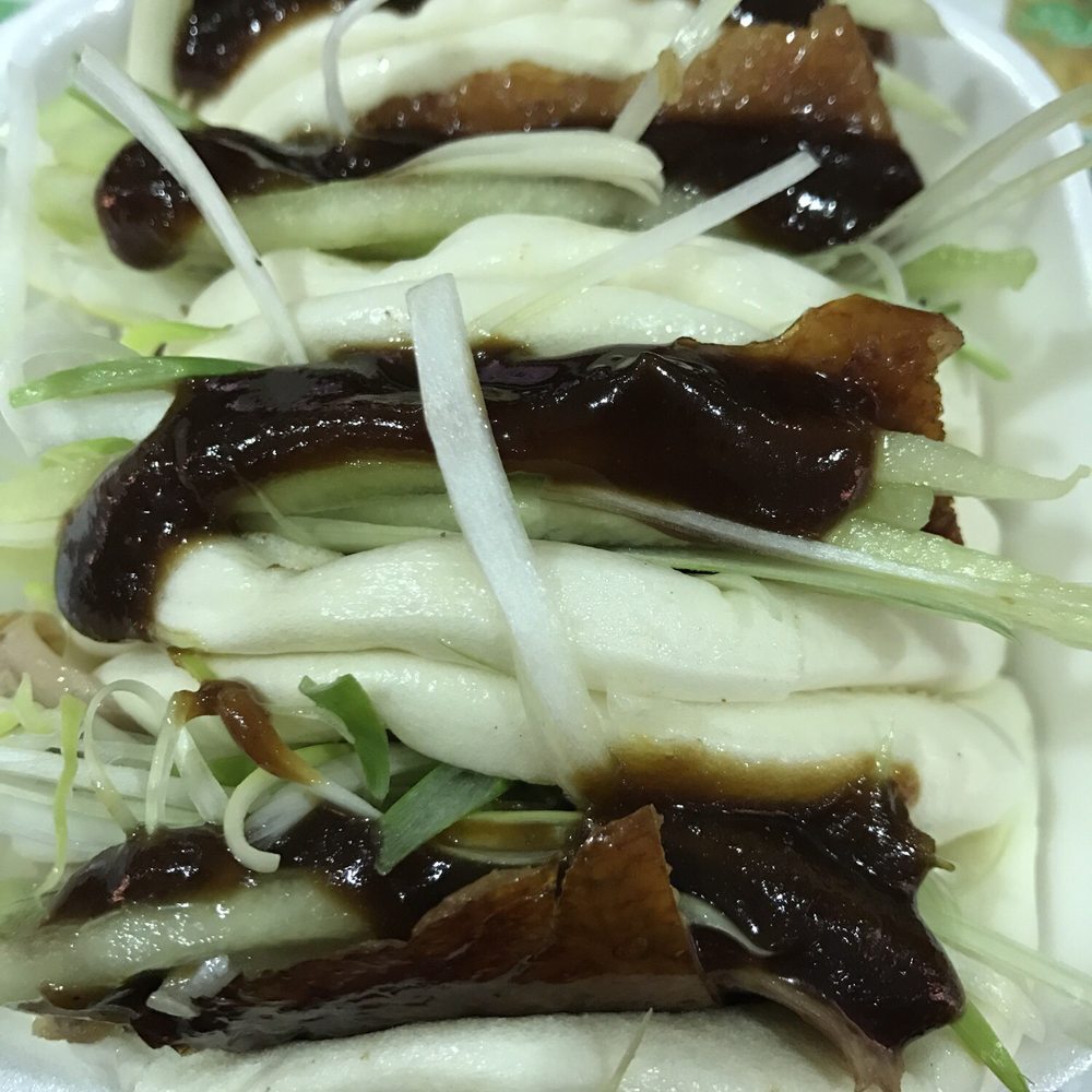 Corner 28 - Peking Duck steamed buns - Chinese Near Me - Flushing, New York Corner 28 - Peking Duck steamed buns - Chinese Near Me - Flushing, New York
