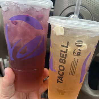Taco Bell - Dragon fruit and mango Refresca, tasty - Fast Food Near Me - Baxter, Tennessee