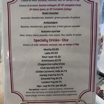 Cafe Organique - Menu - Organic Stores Near Me - Kirkland, Washington
