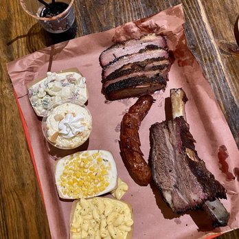 Terry Black's Barbecue - Brisket, beef ribs & sides + Black Margarita - Barbeque Near Me - Austin, Texas