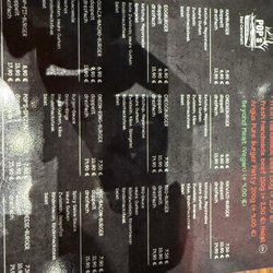 POP's - Menu