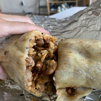 Tacos Uziel - Al Pastor burrito $10 - Pop-Up Restaurants Near Me - Long Beach, California