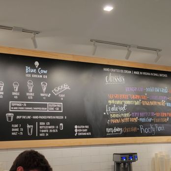 Blue Cow Ice Cream - Menu - Ice Cream & Frozen Yogurt Near Me - Richmond, Virginia Blue Cow Ice Cream - Menu - Ice Cream & Frozen Yogurt Near Me - Richmond, Virginia