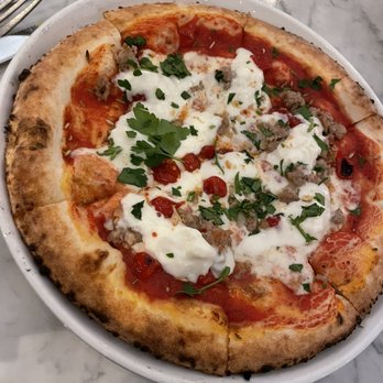 Paradiso - Italian Sausage Pizza - Bars Near Me - Dallas, Texas
