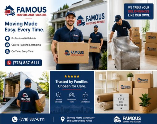Famous Movers and Packers on Yelp