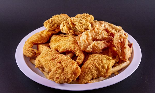 Kajun Seafood and Wings Halal by null