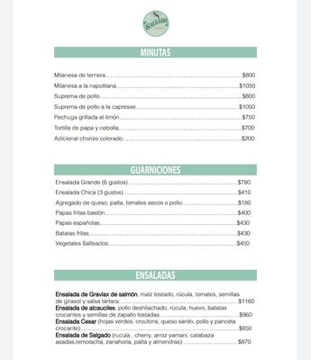 Menu photo 2 Salgado Alimentos Buenos Aires, C