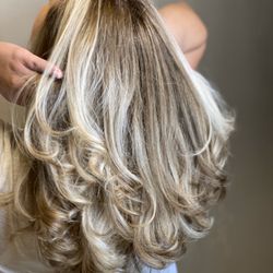 George John - #balayaged / color melted!