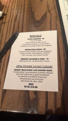 Menu photo 1 Shinsei Dallas, TX