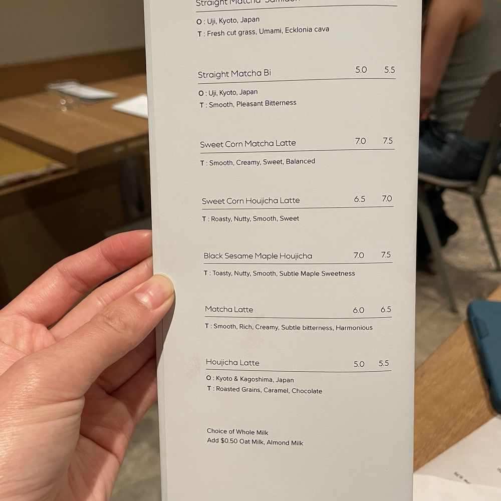 Tearoom By Calmplex - menu - Coffee & Tea Near Me - New York, New York
