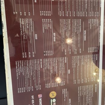 Momo Zone - Full menu - Himalayan/Nepalese Near Me - Toronto, Ontario