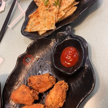 Serious Sanji - Crispy Chicken & Scallion Pancake - Chinese Near Me - Wauwatosa, Wisconsin Serious Sanji - Crispy Chicken & Scallion Pancake - Chinese Near Me - Wauwatosa, Wisconsin