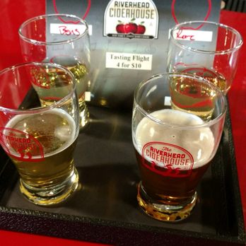 Riverhead Cider House - Although they were all delish. I would expect a full glass for $2.50 each - Beer, Wine & Spirits Near Me - Calverton, New York Riverhead Cider House - Although they were all delish. I would expect a full glass for $2.50 each - Beer, Wine & Spirits Near Me - Calverton, New York