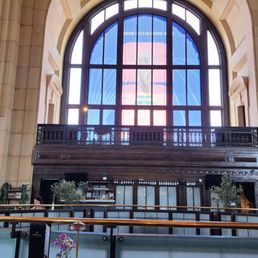 Union Station upper Deck seating is pretty nice