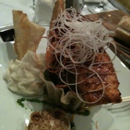 Glazed salmon