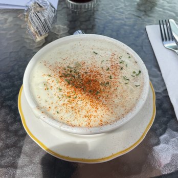 Brad's Restaurant - Bowl of their amazing clam chowder. - Seafood Near Me - Pismo Beach, California Brad's Restaurant - Bowl of their amazing clam chowder. - Seafood Near Me - Pismo Beach, California