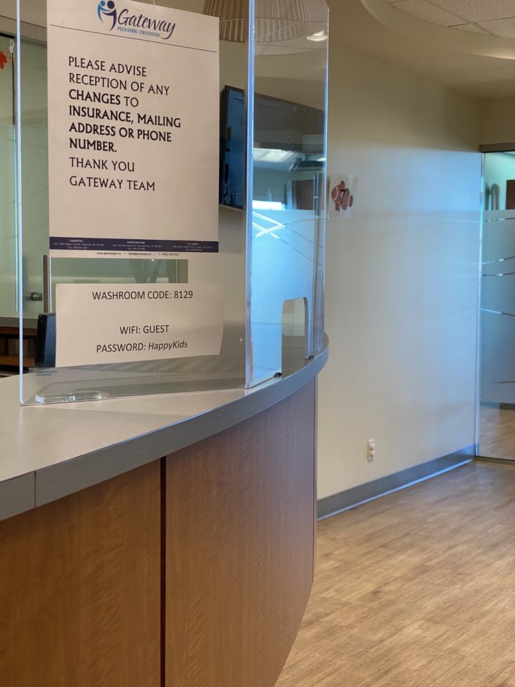 GATEWAY PEDIATRIC DENTISTRY Updated August 2024 215 2920 Calgary