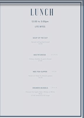 Menu photo 7 MacGregors Inverness, HLD Menu photo 7 MacGregors Inverness, HLD