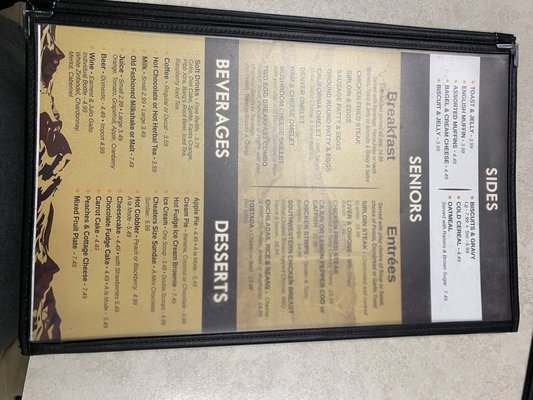 Menu photo 2 Village Grill Tehachapi, CA