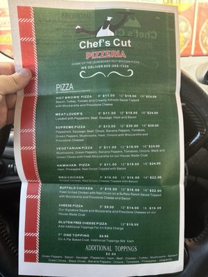 Menu photo 1 Chef's Cut Pizzeria Louisville, KY