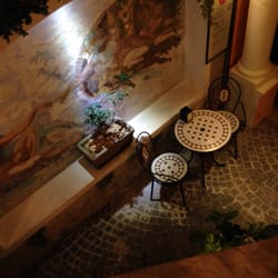 Helados Il Giardino - Mural pintado por el mísmisimo "Maestro Gelatiere".