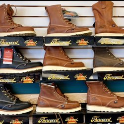 Shoe Depot - USA Made Thorogood Work Boots, Steel toe and non steel
