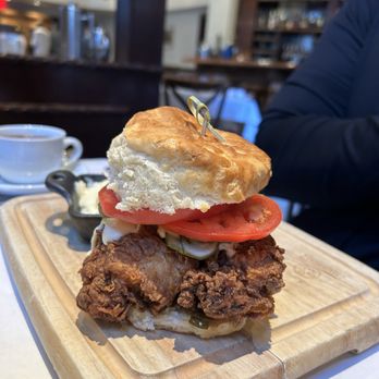 Luke - Crispy Fried Chicken Biscuit - French Near Me - New Orleans, Louisiana Luke - Crispy Fried Chicken Biscuit - French Near Me - New Orleans, Louisiana