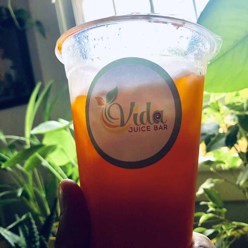 Vida Juice - Sunshine : ginger,pineapple,carrot,orange - Desserts Near Me - Long Beach, California Vida Juice - Sunshine : ginger,pineapple,carrot,orange - Desserts Near Me - Long Beach, California
