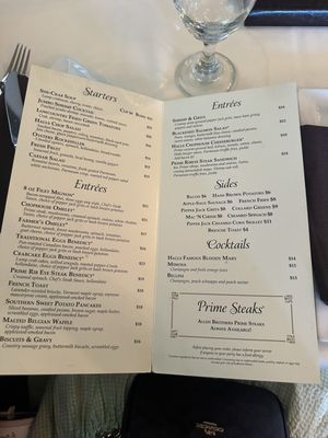 Menu photo 1 Halls Chophouse Summerville, SC