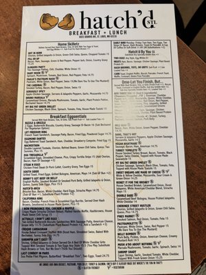 Menu photo 3 Hatch'd St. Louis, MO