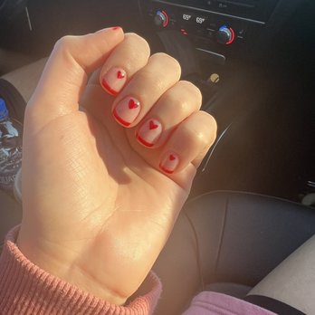 Nail Couture - Valentines nails!! They always do such an amazing job! Love them - Nail Salons Near Me - Upland, California Nail Couture - Valentines nails!! They always do such an amazing job! Love them - Nail Salons Near Me - Upland, California