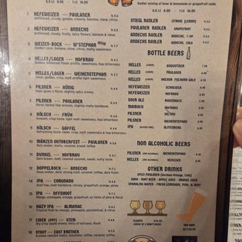Das Bierhauz - Drink menu - Beer Gardens Near Me - Redwood City, California Das Bierhauz - Drink menu - Beer Gardens Near Me - Redwood City, California