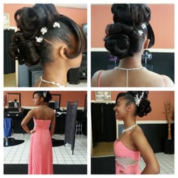 Queen B Beauty & Hair Salon - Prom Updo