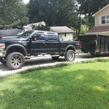 Barkers 360 Services - a truck pulling a trailer - Tree Services Near Me - Jonesboro, Georgia