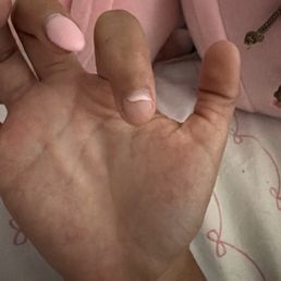 One of my sisters broke nails One of my sisters broke nails