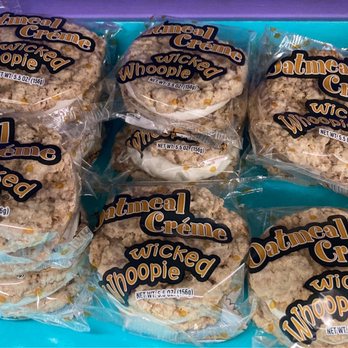 Wicked Whoopies - Oatmeal Whoopies. Must be healthy - Desserts Near Me - Freeport, Maine Wicked Whoopies - Oatmeal Whoopies. Must be healthy - Desserts Near Me - Freeport, Maine