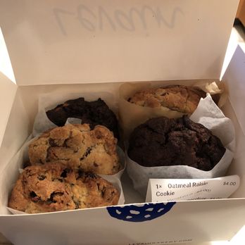 Levain Bakery - When you get gifted too many cookies, you can reheat in the oven at 350 & you can freeze for your next Levain craving! - Bakeries Near Me - New York, New York