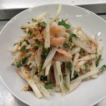 Vietnamese Delights - Lotus root and shrimp salad - Vietnamese Near Me - Reading, Pennsylvania Vietnamese Delights - Lotus root and shrimp salad - Vietnamese Near Me - Reading, Pennsylvania