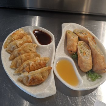 Chiba Japanese Restaurant - gyoza and new eggrolls - Japanese Near Me - Darien, Illinois Chiba Japanese Restaurant - gyoza and new eggrolls - Japanese Near Me - Darien, Illinois