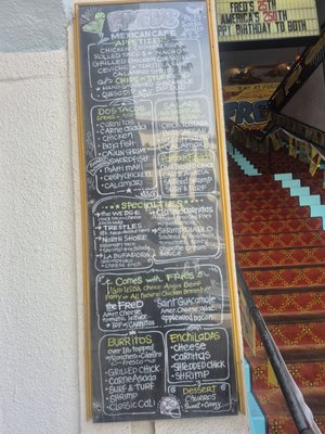 Menu photo 1 Fred's Mexican Cafe Huntington Beach, CA Menu photo 1 Fred's Mexican Cafe Huntington Beach, CA
