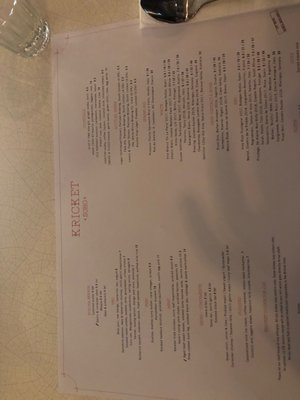 Menu photo 4 Kricket Soho London, XGL Menu photo 4 Kricket Soho London, XGL
