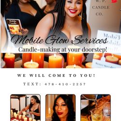Withstand Pressure Candle - Mobile Glow Services