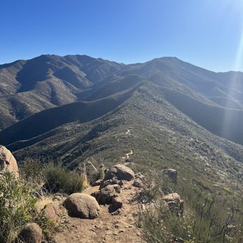 Stebbins Cold Canyon Loop Trail - Top trail.  Watch your step. - Hiking Near Me - Winters, California